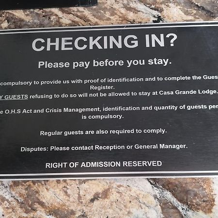 Casa Grande Guest Lodge Brits Eksteriør bilde